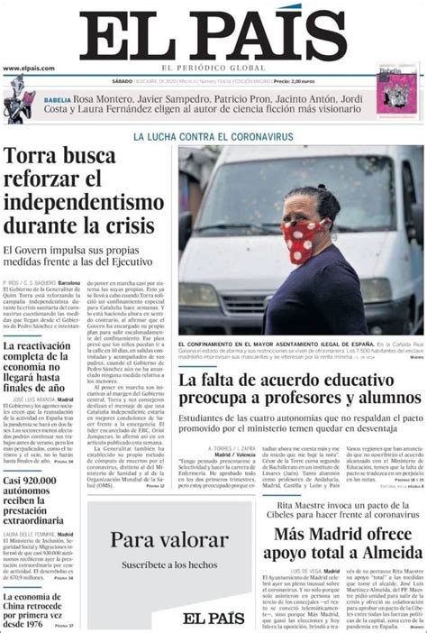 Periódicos de España. Toda la prensa de hoy. Kiosko.net.